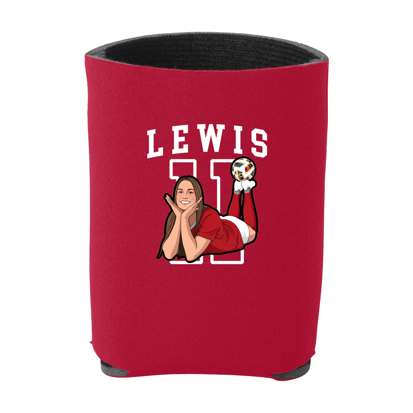 Can Holder — Shirsey in Red