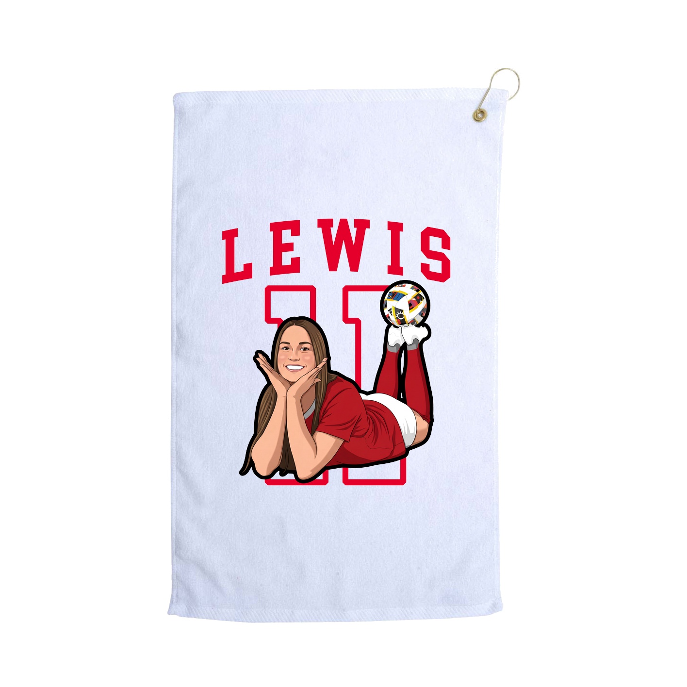 Golf Towel — Shirsey in White