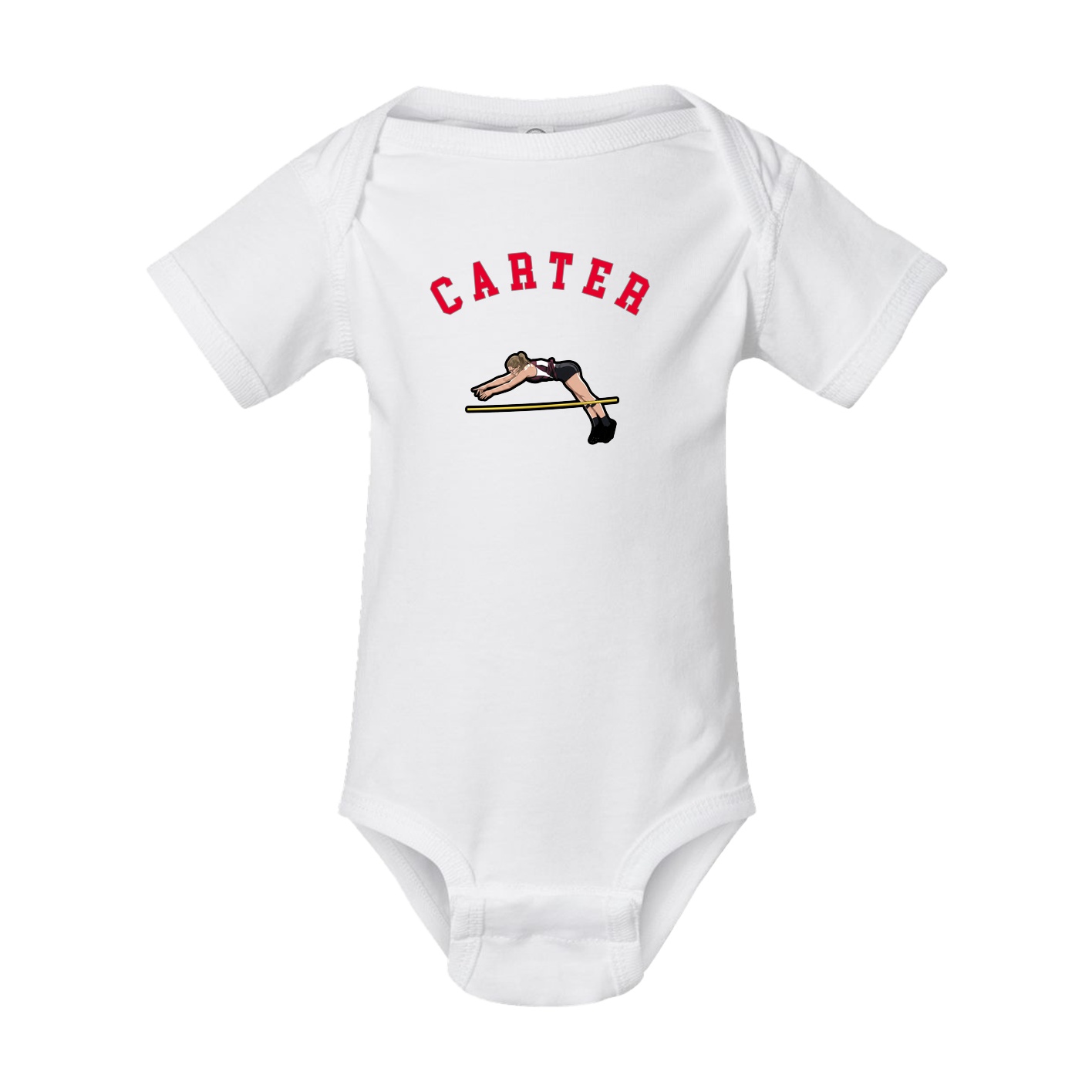 Baby Onesie — Shirsey Arch in White