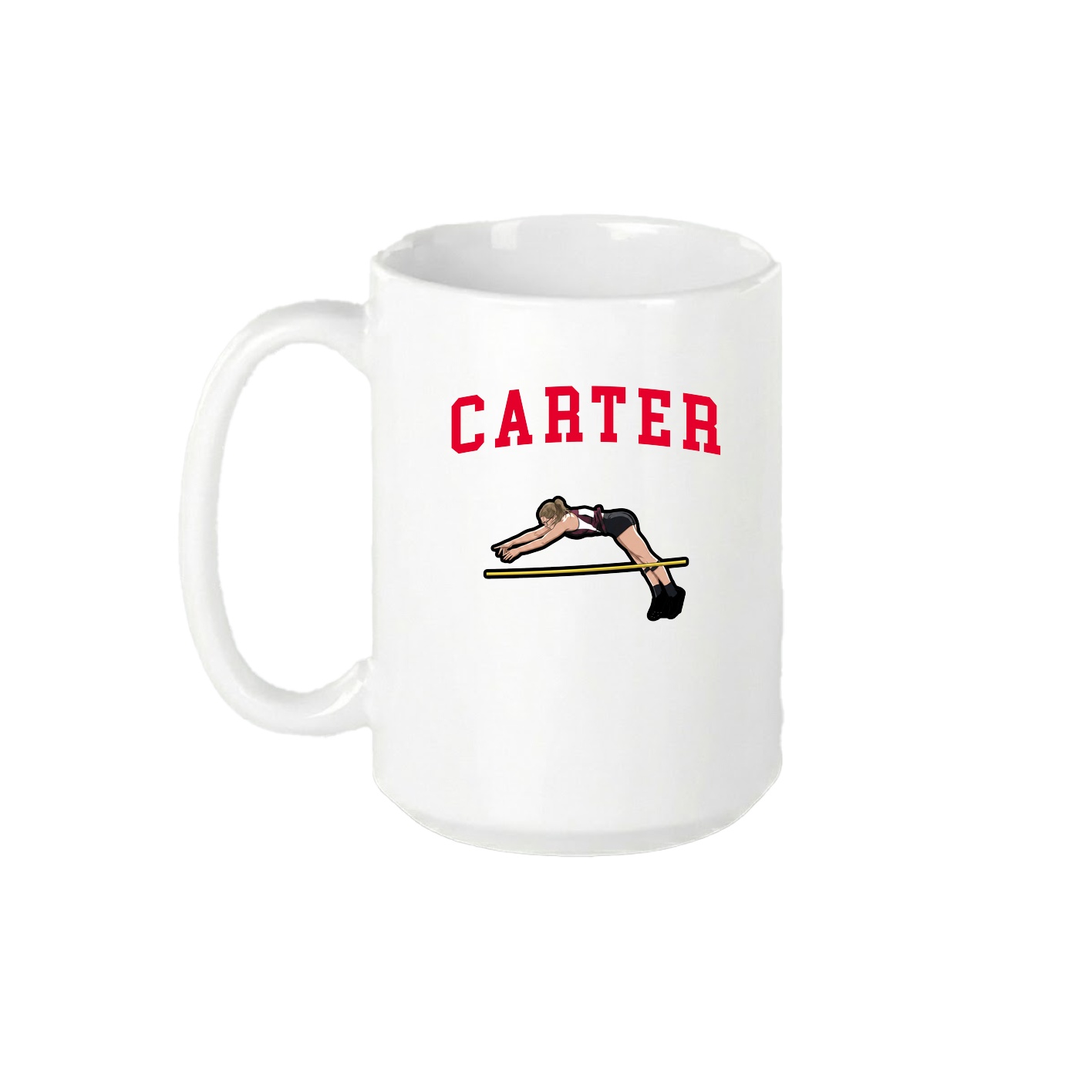 15oz Coffee Mug — Shirsey in White