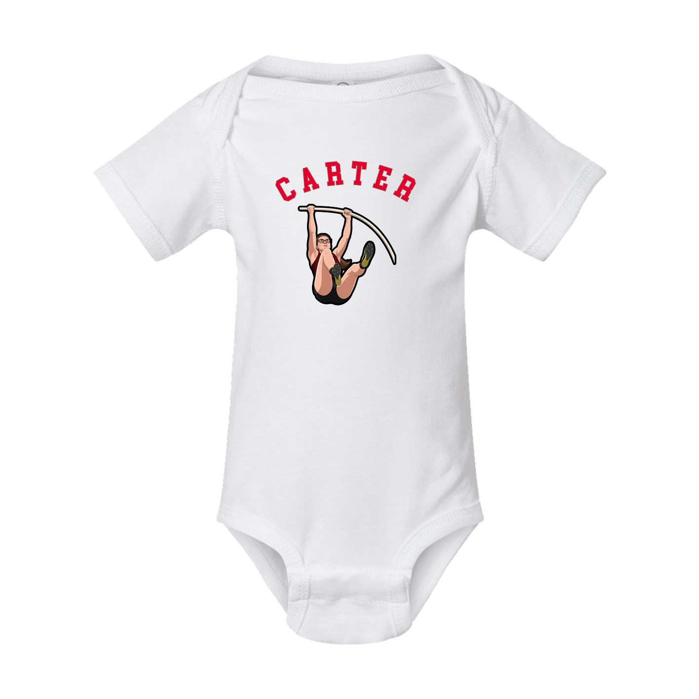 Baby Onesie — Shirsey Arch in White