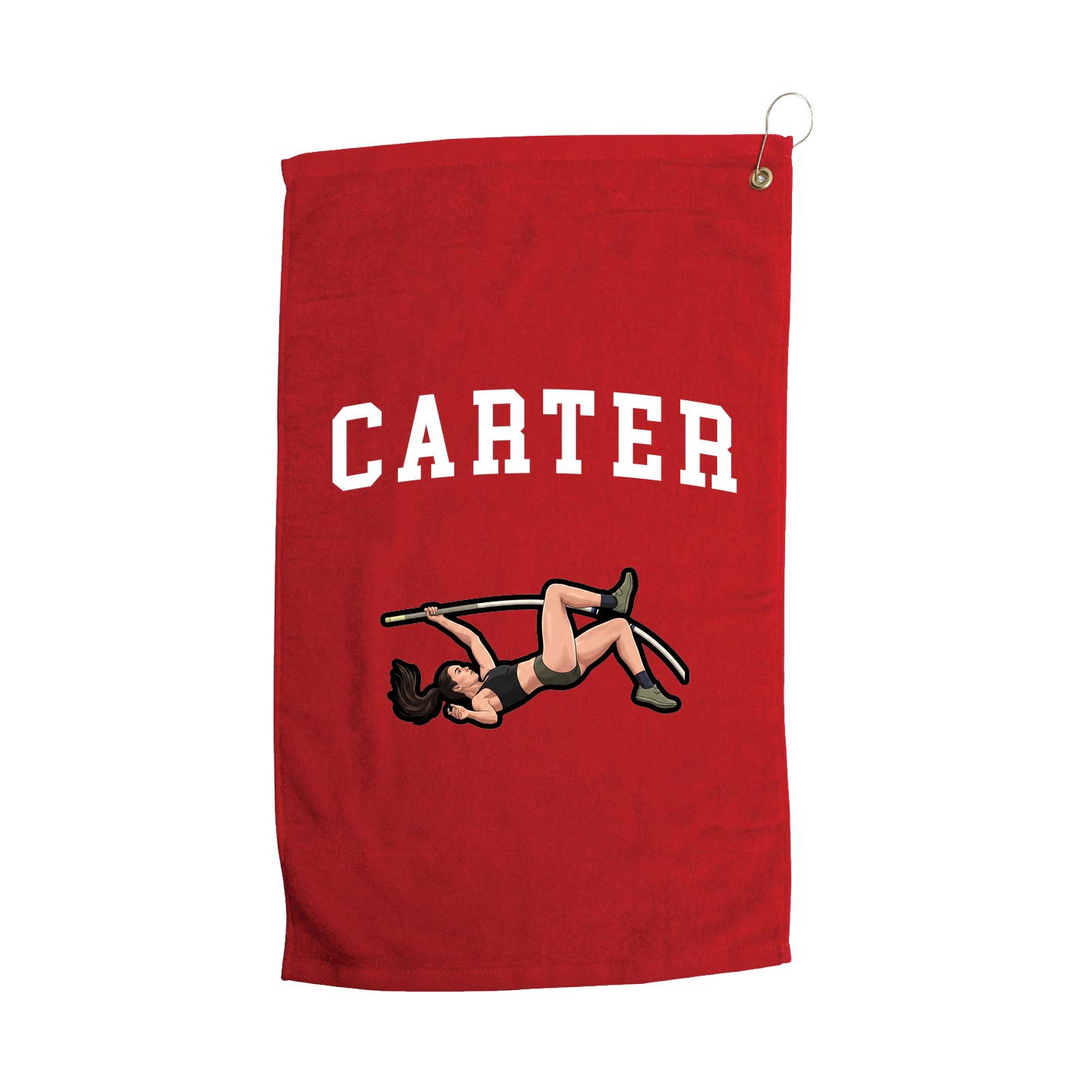 Golf Towel — Shirsey in Red