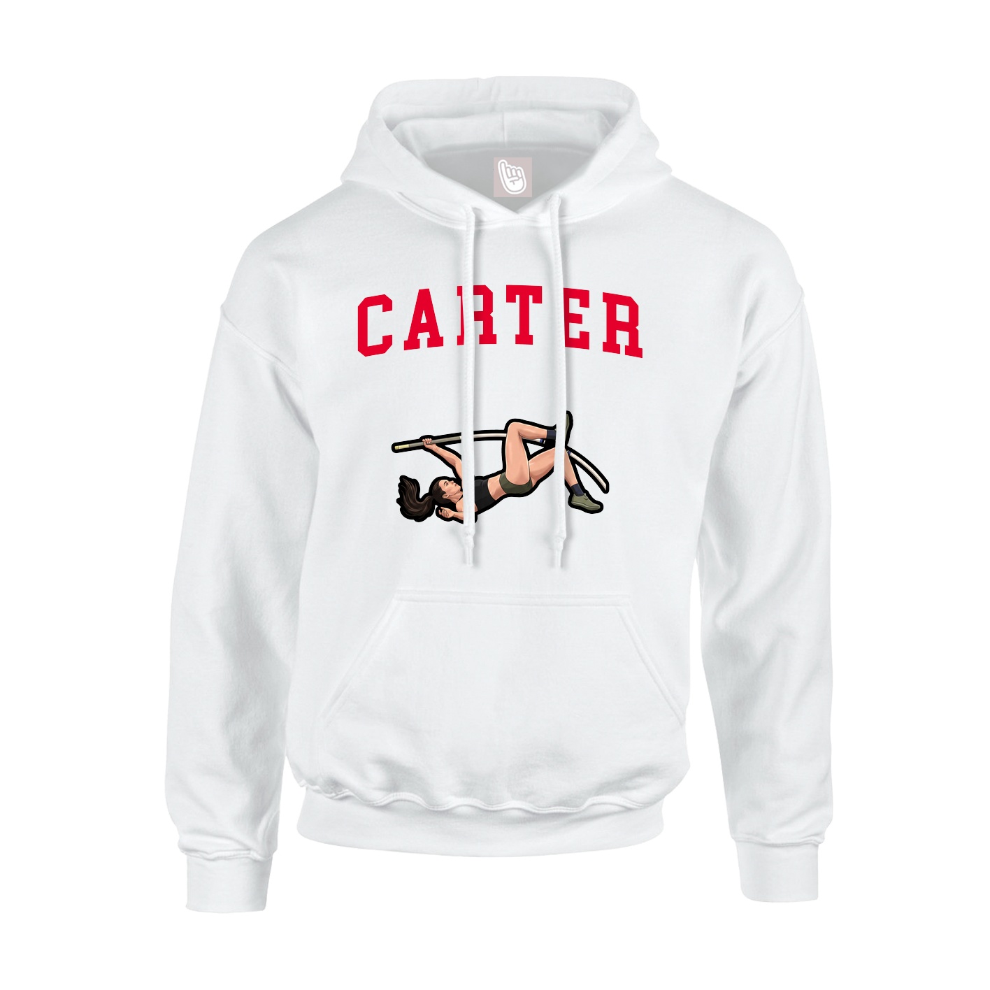 Youth Hoodie — Shirsey in White