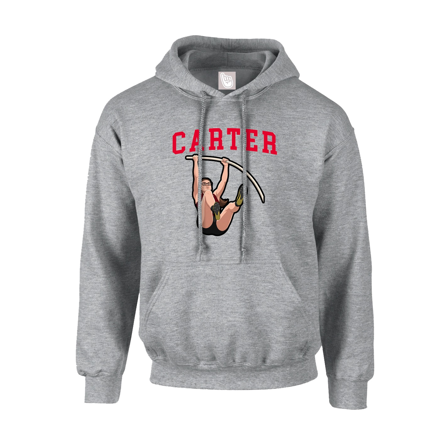 Youth Hoodie — Shirsey in Grey