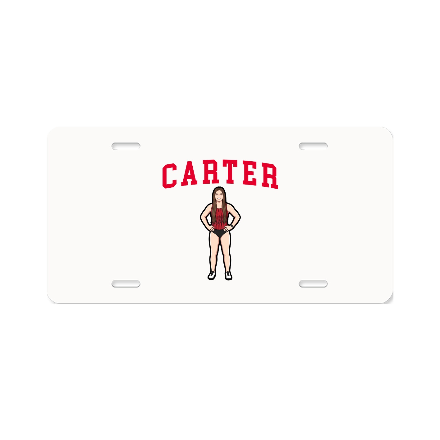License Plate — Shirsey in Classic