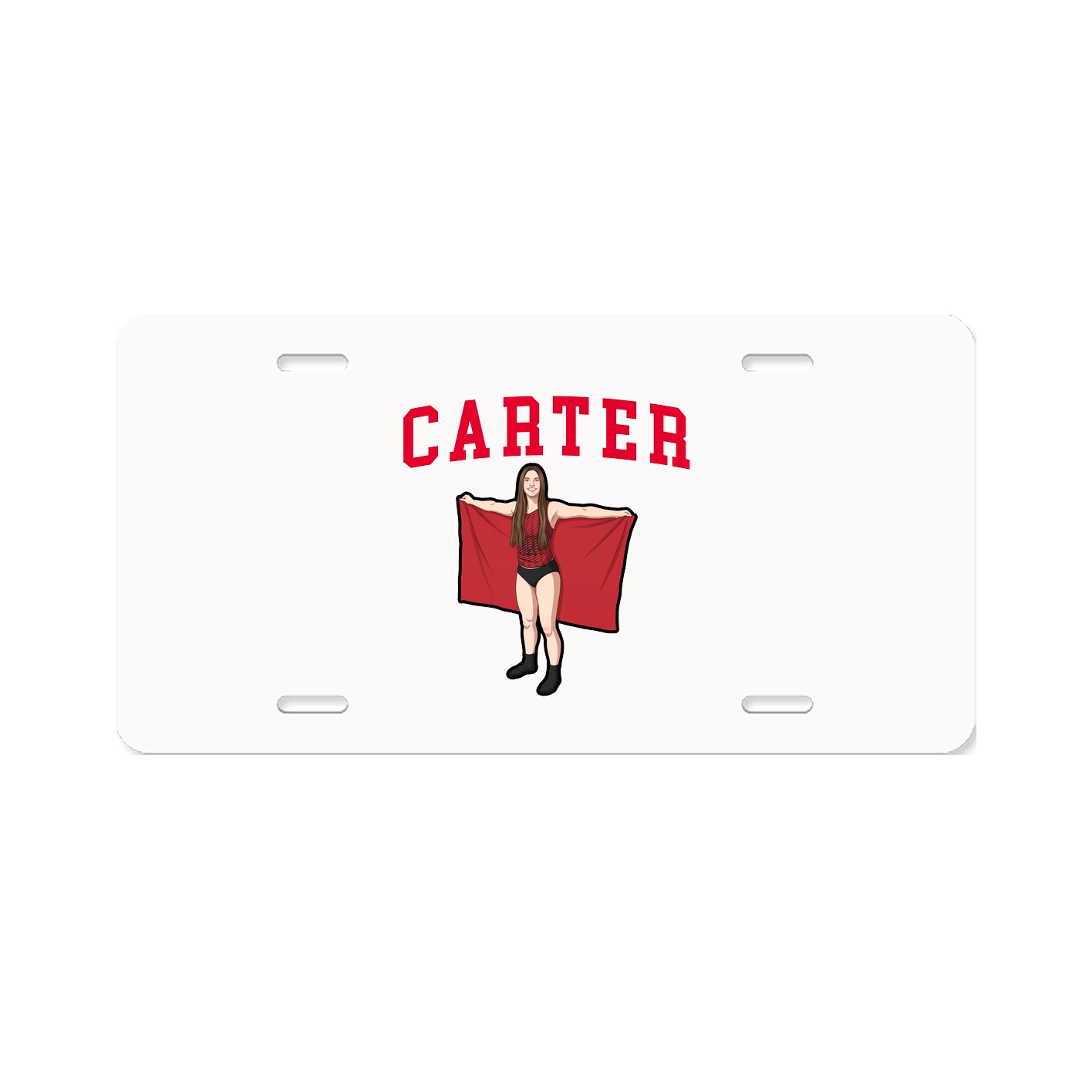 License Plate — Shirsey in Classic