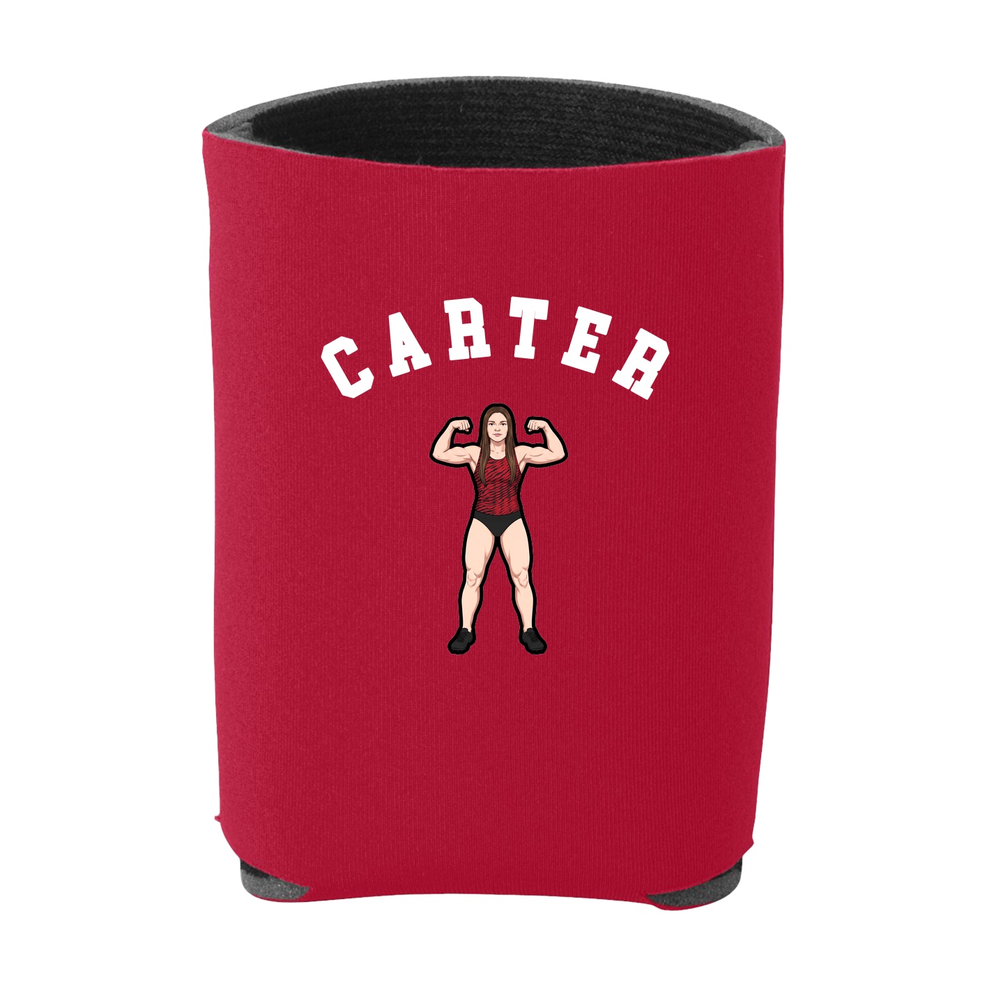 Can Holder — Shirsey Arch in Red