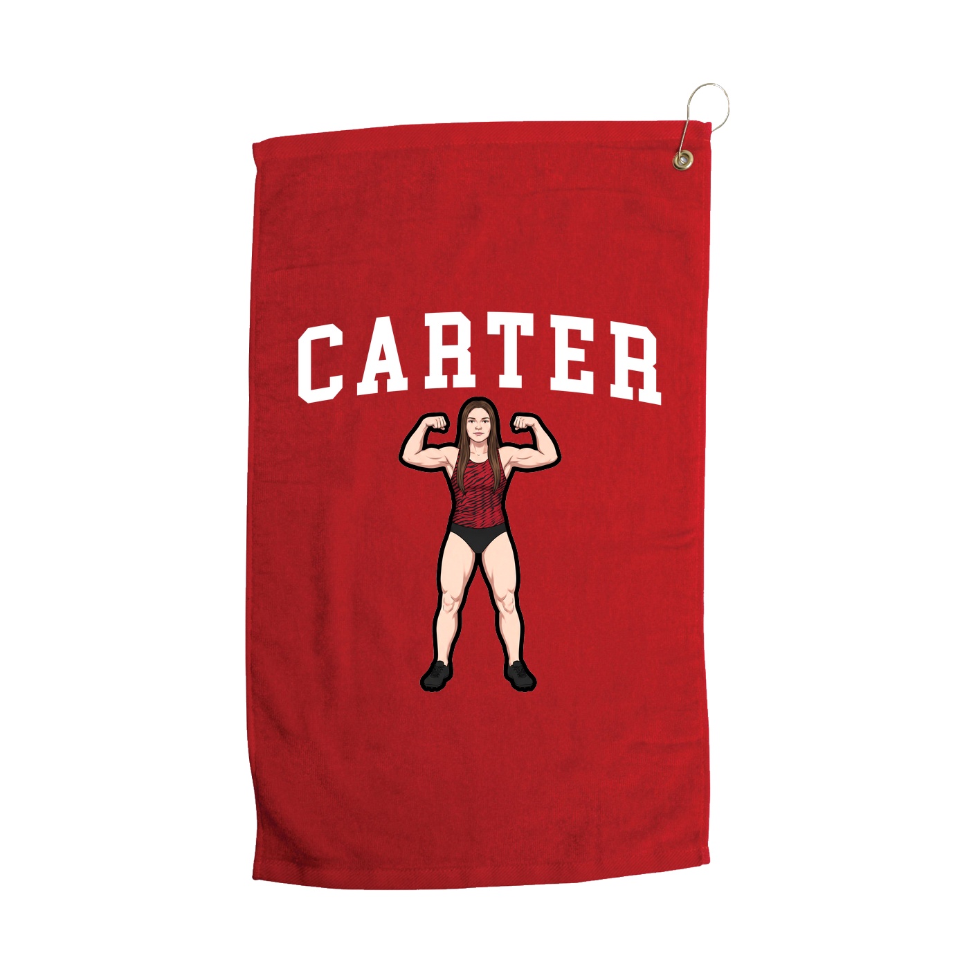 Golf Towel — Shirsey in Red