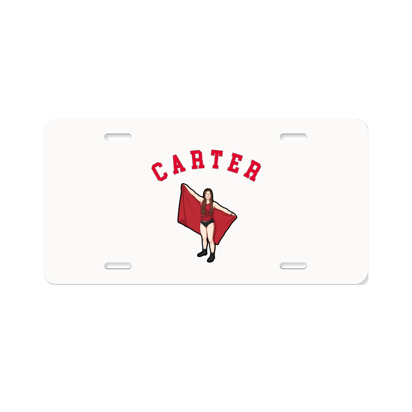 License Plate — Shirsey Arch in Classic