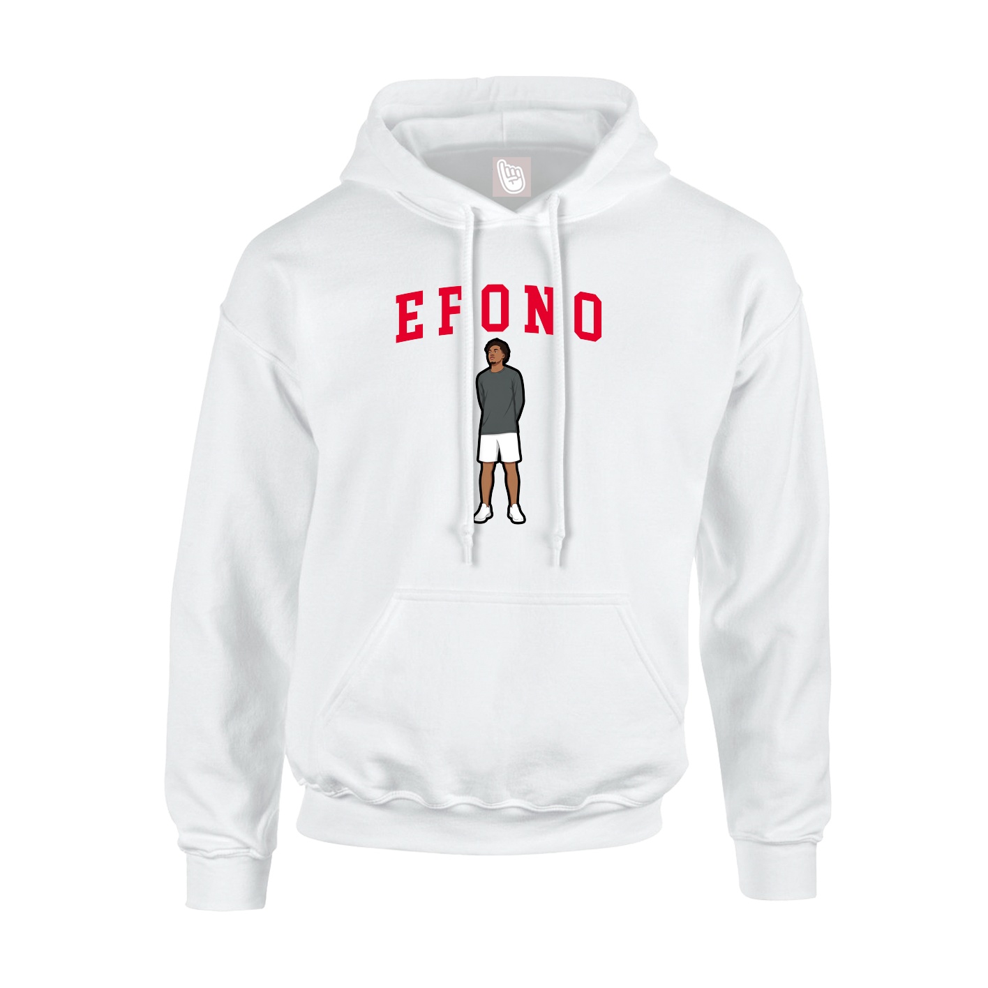 Youth Hoodie — Shirsey in White