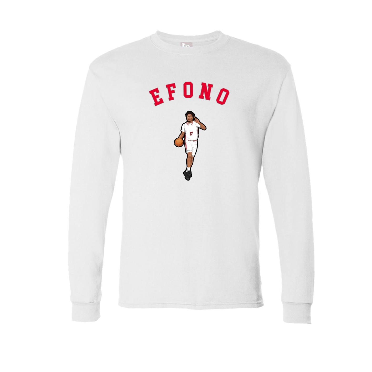 Long Sleeve Tee — Shirsey Arch in White