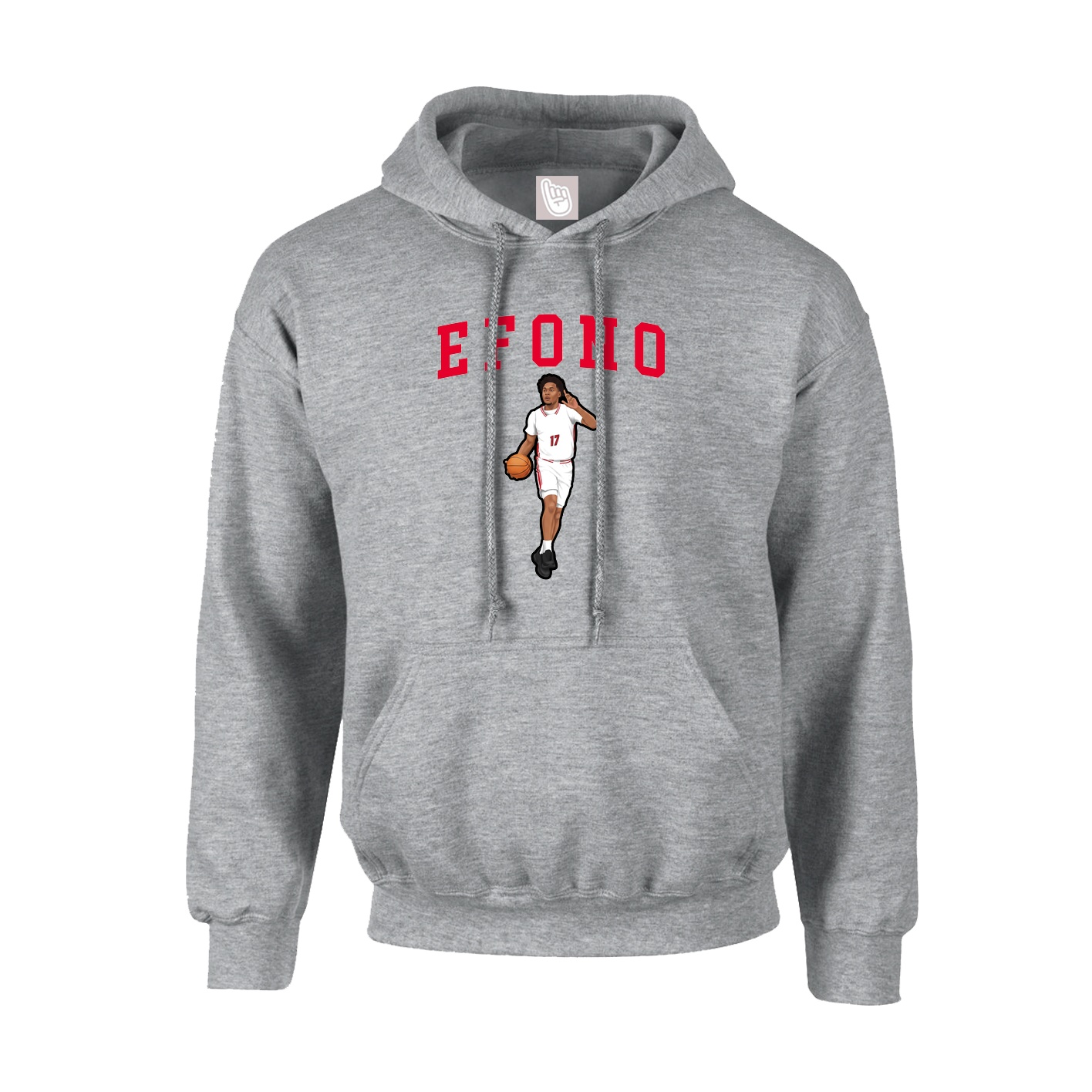 Hoodie — Shirsey in Grey