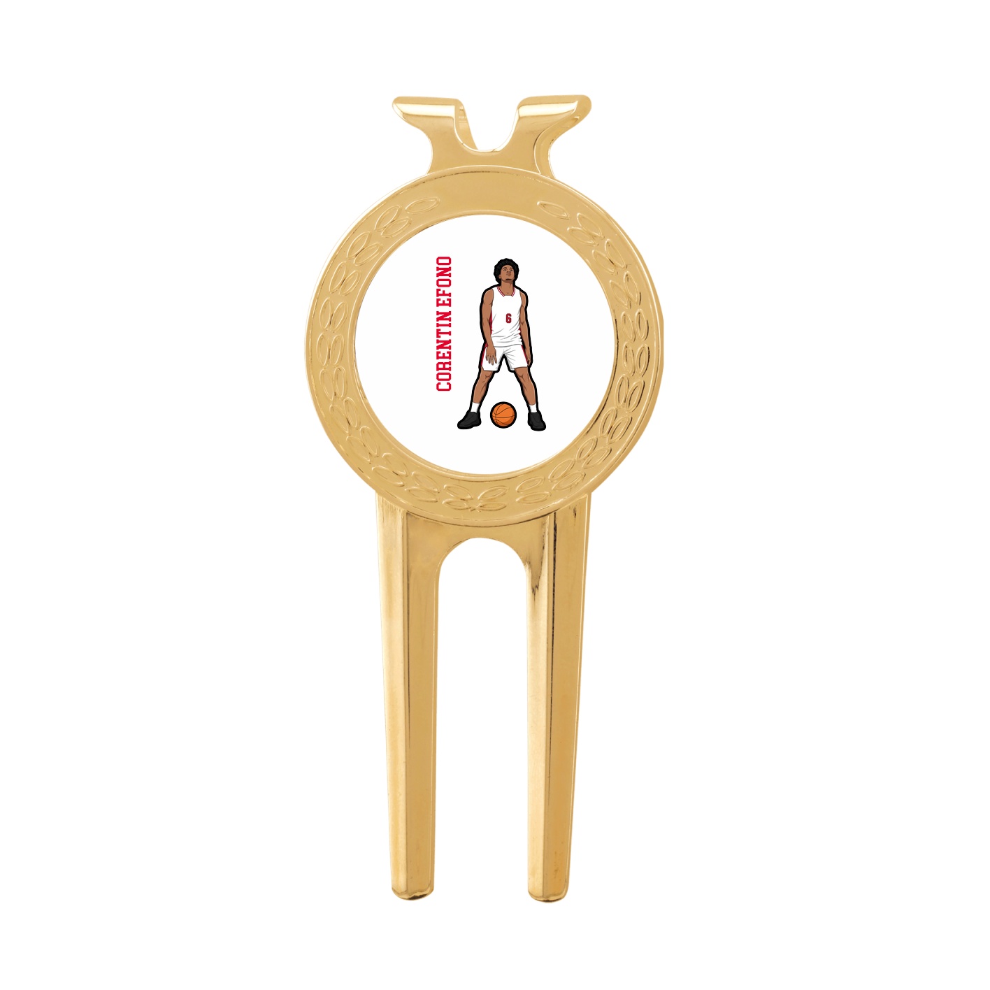 Divot Tool with Ball Marker — Name Vertical in Classic