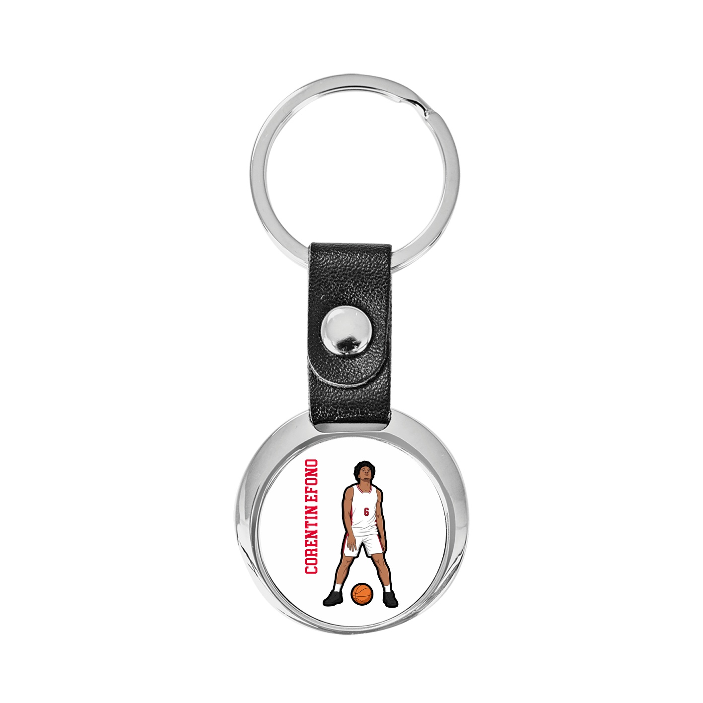 Key Chain — Name Vertical in Classic
