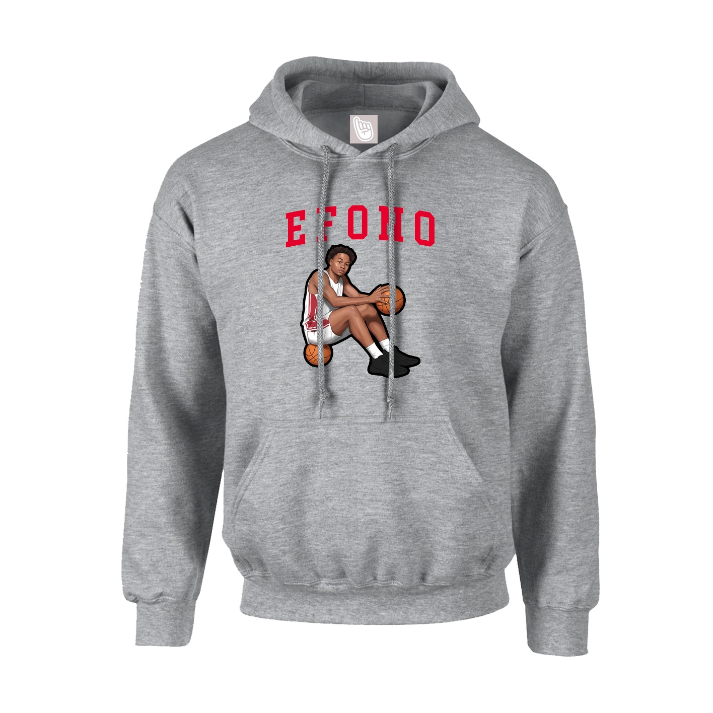 Hoodie — Shirsey in Grey