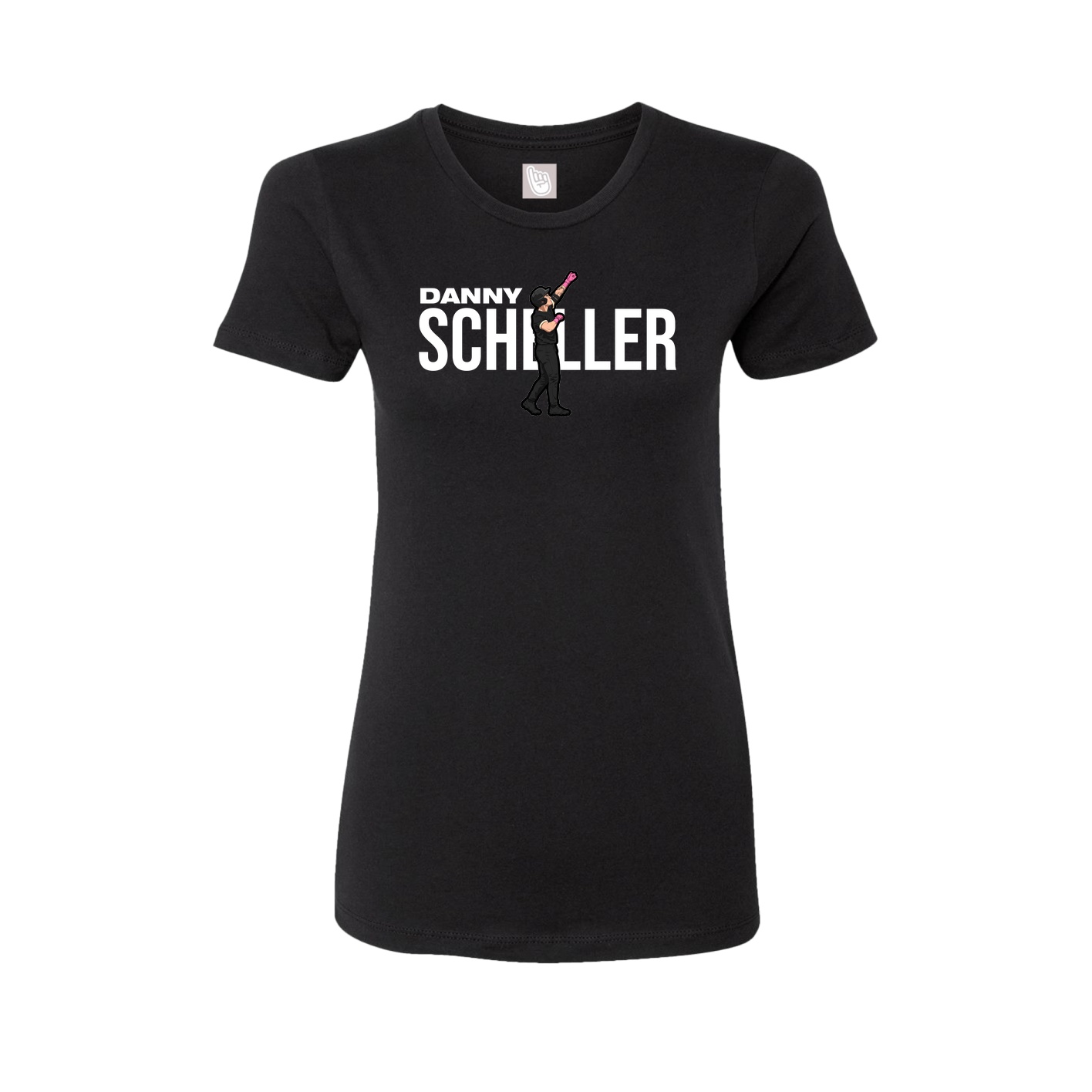 Womens Tee — Player Name in Black