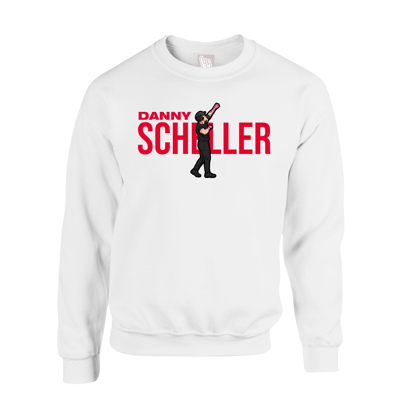 Fleece Crew — Player Name in White