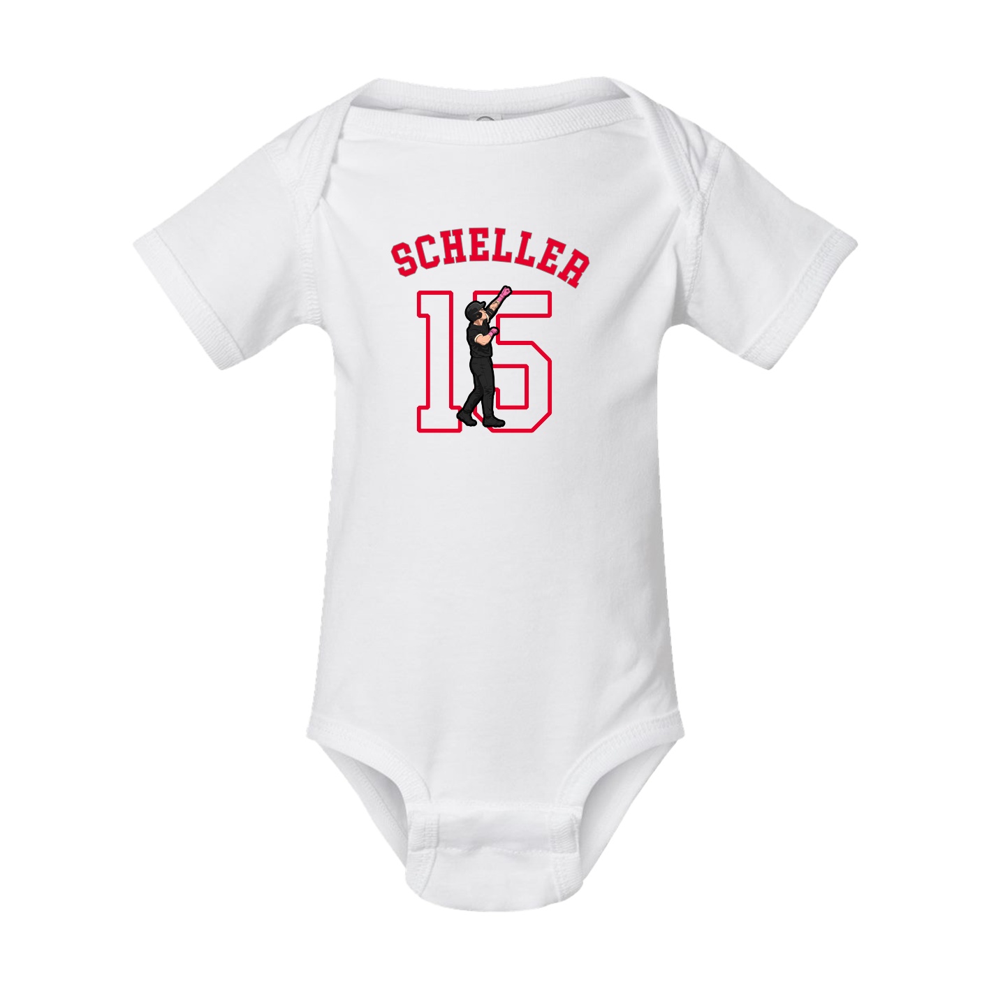 Baby Onesie — Shirsey Arch in White