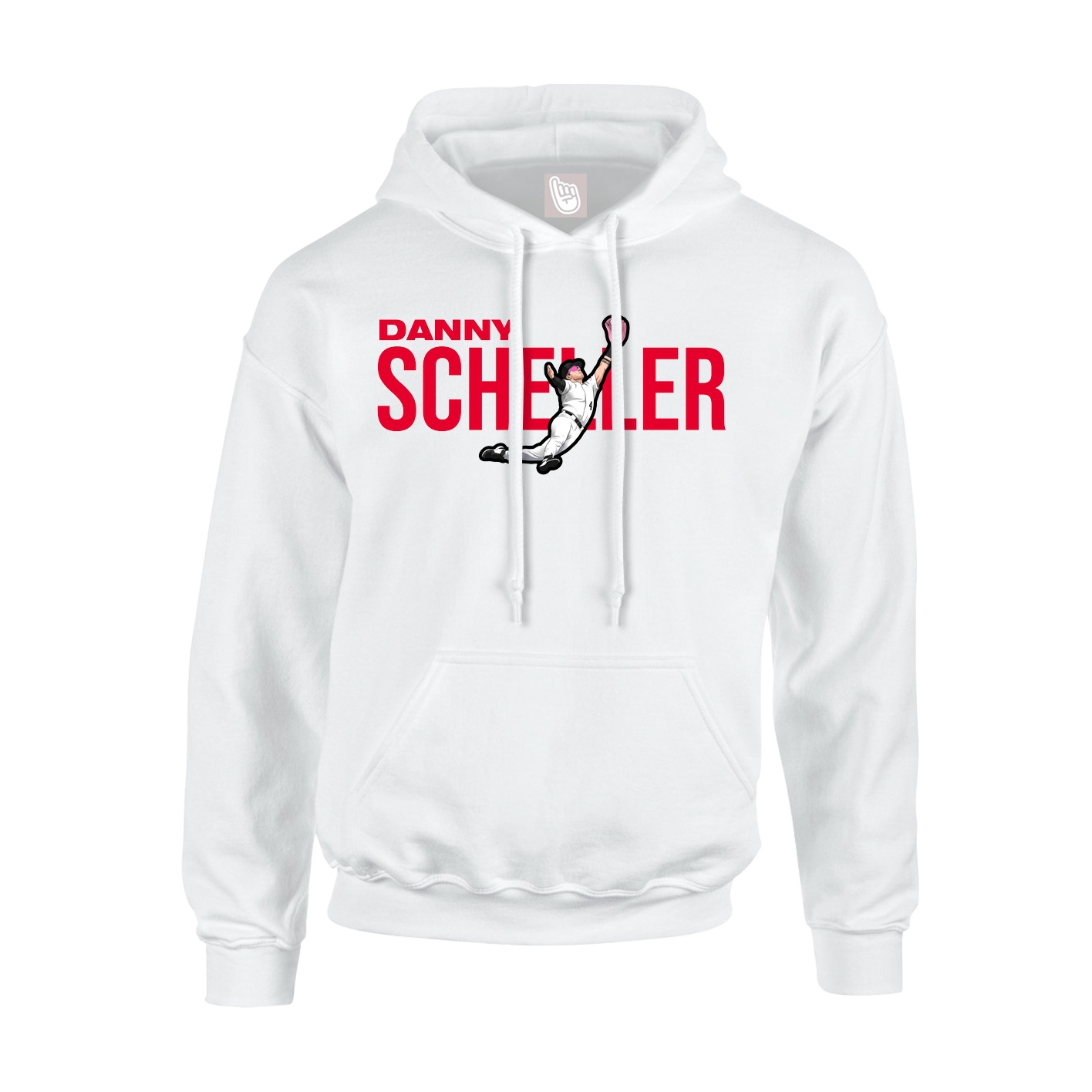 Hoodie — Player Name in White