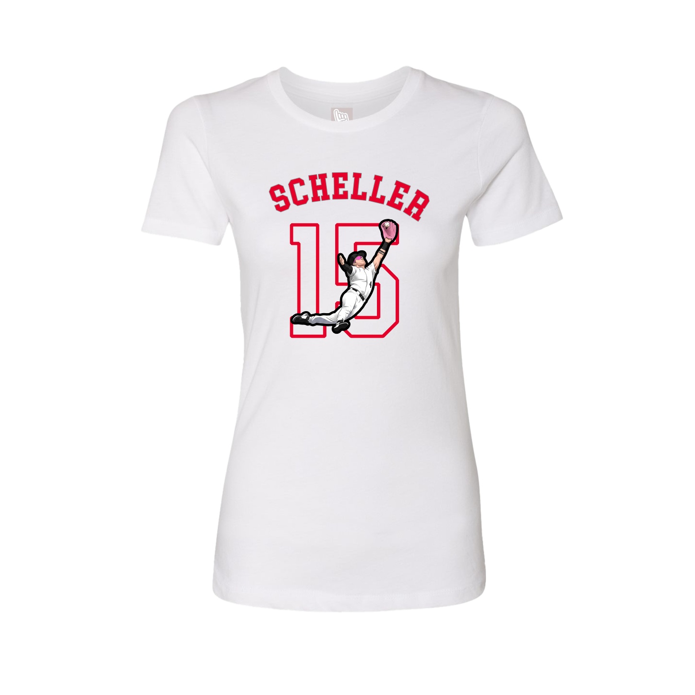 Womens Tee — Shirsey Arch in White