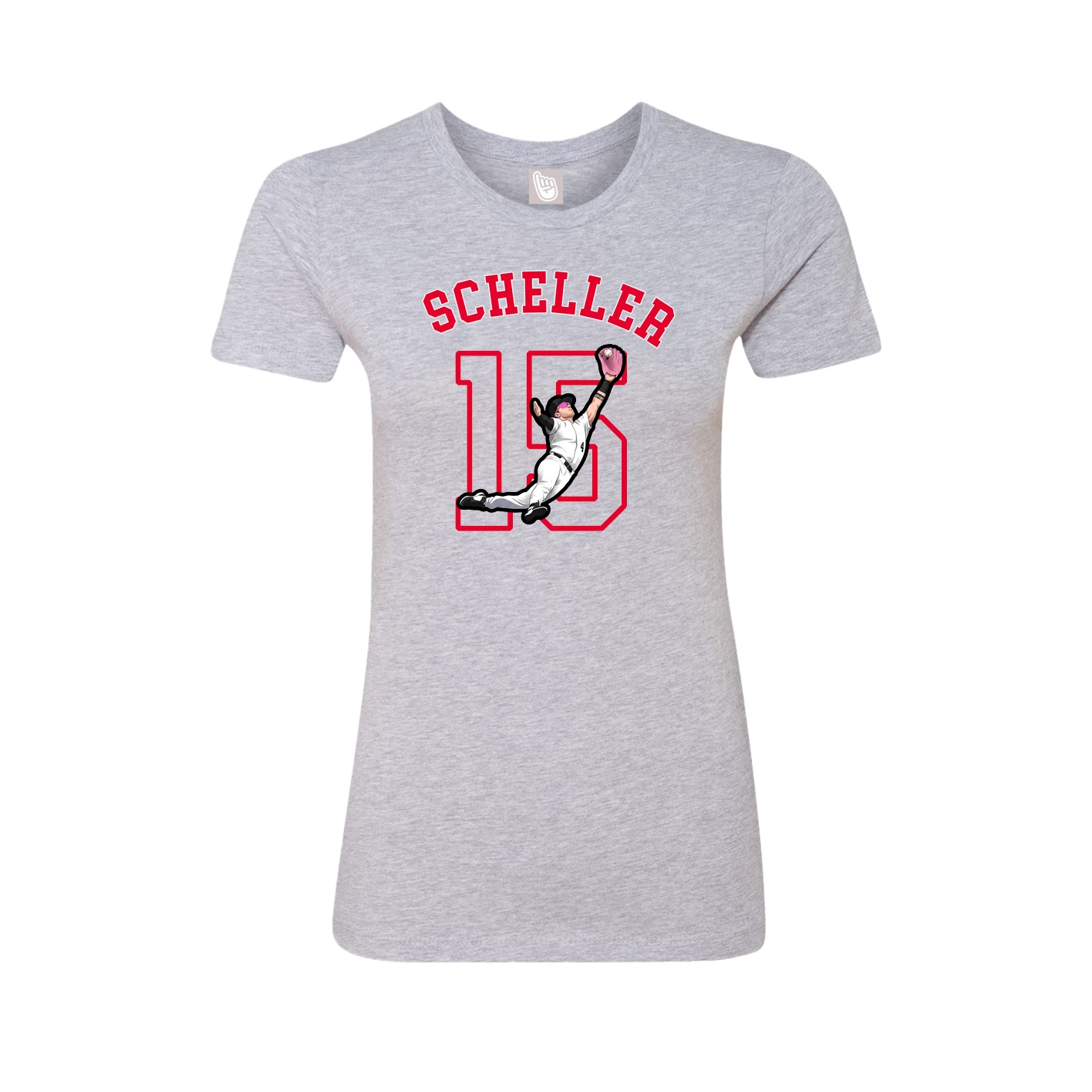 Womens Tee — Shirsey Arch in Grey