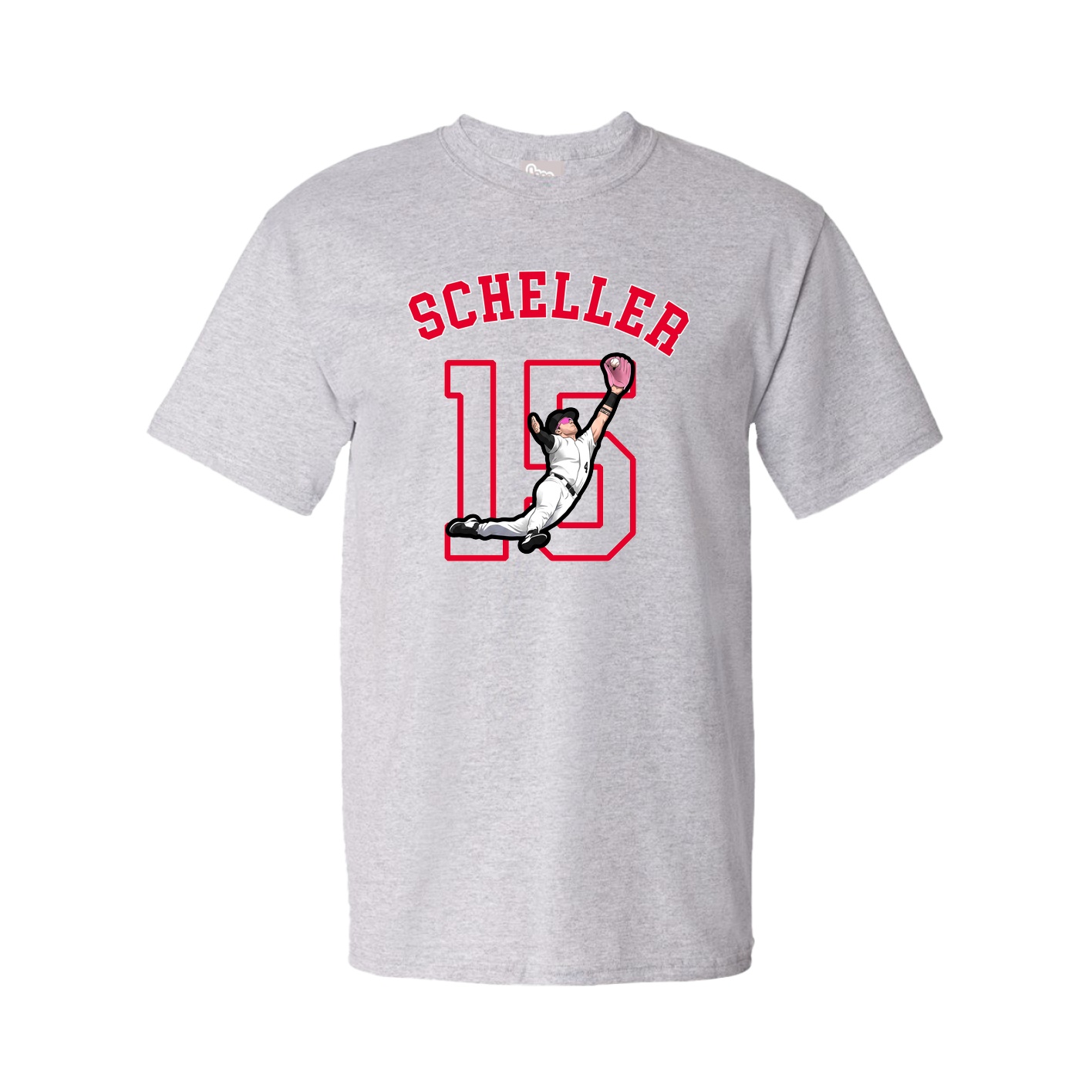 Youth Tee — Shirsey Arch in Grey