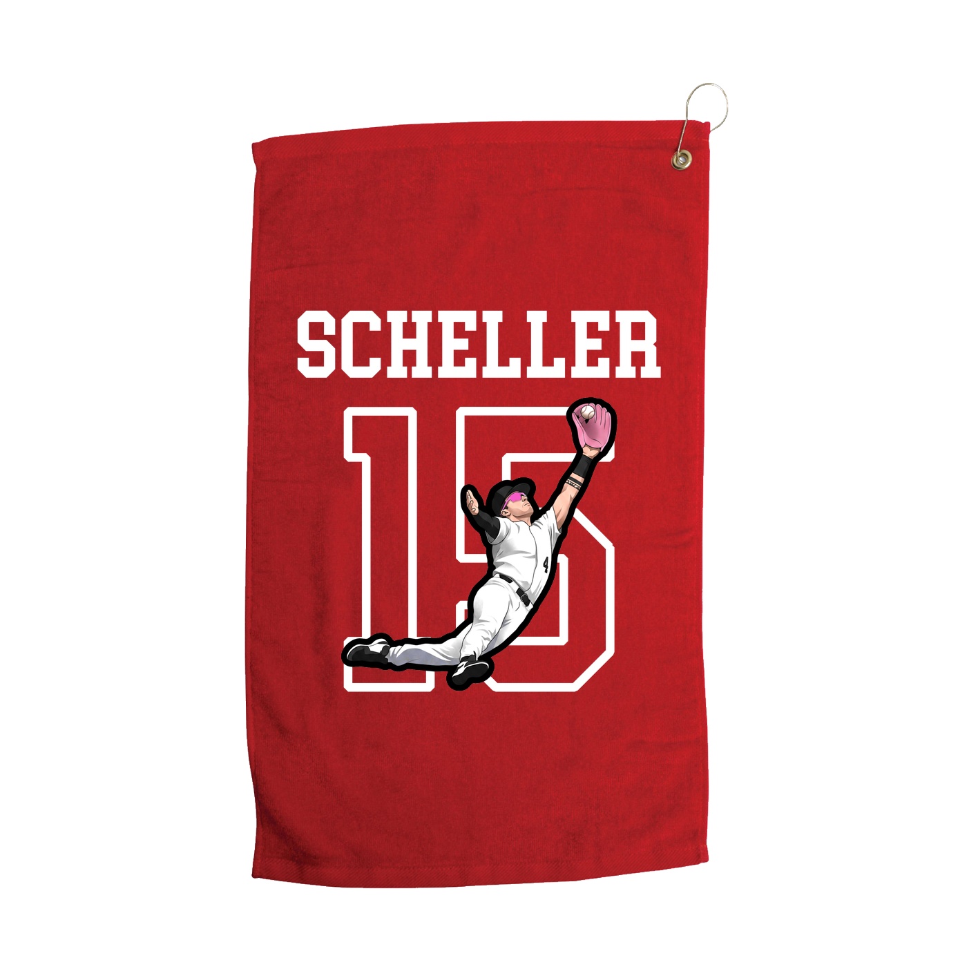 Golf Towel — Shirsey in Red