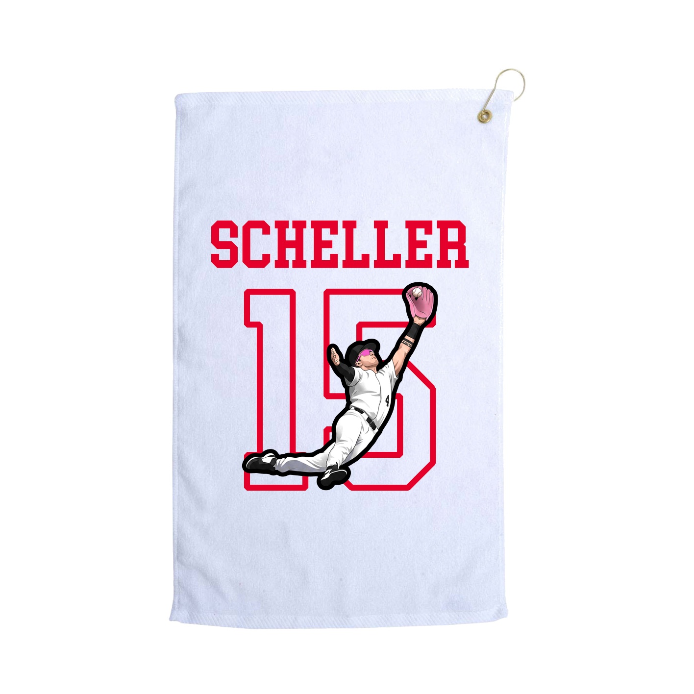 Golf Towel — Shirsey in White