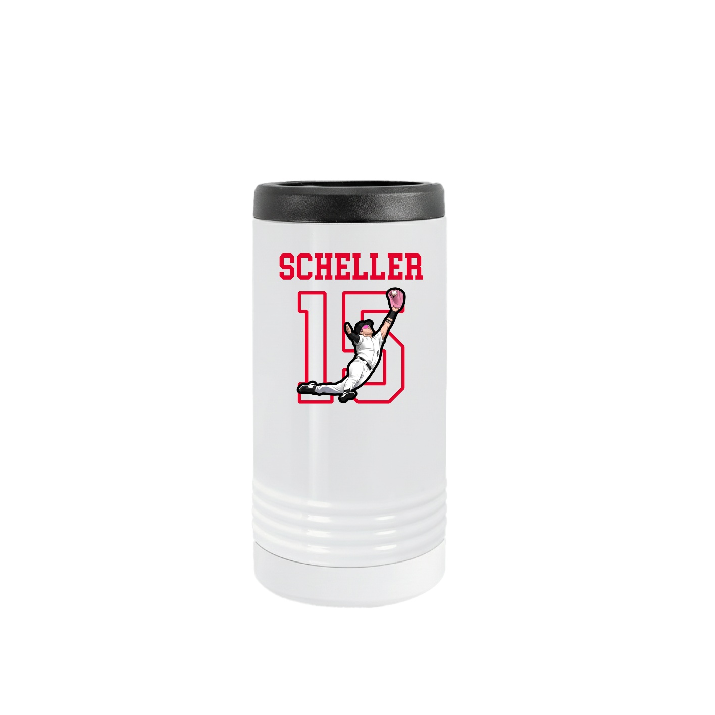 Slim Beverage Holder — Shirsey in White