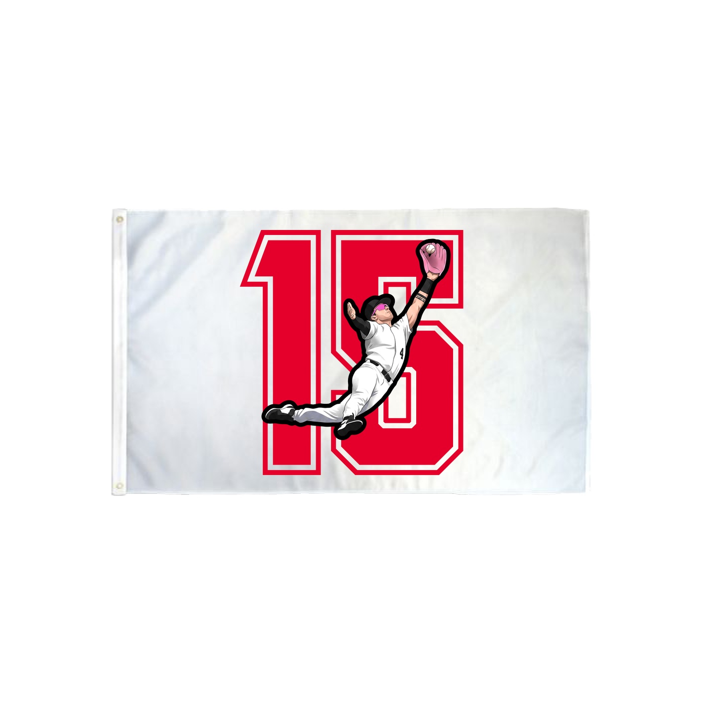 3x5 Flag — Number in Classic