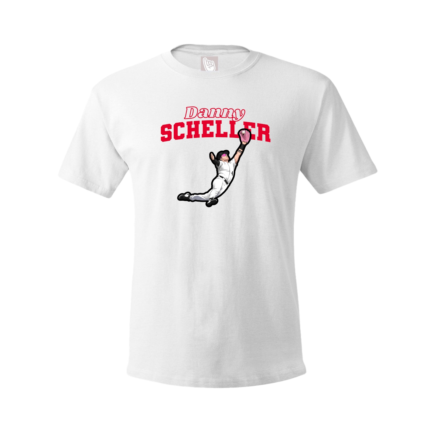 Tee — Name Arch in White