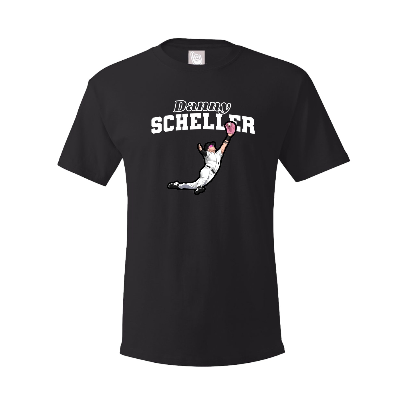 Youth Tee — Name Arch in Black