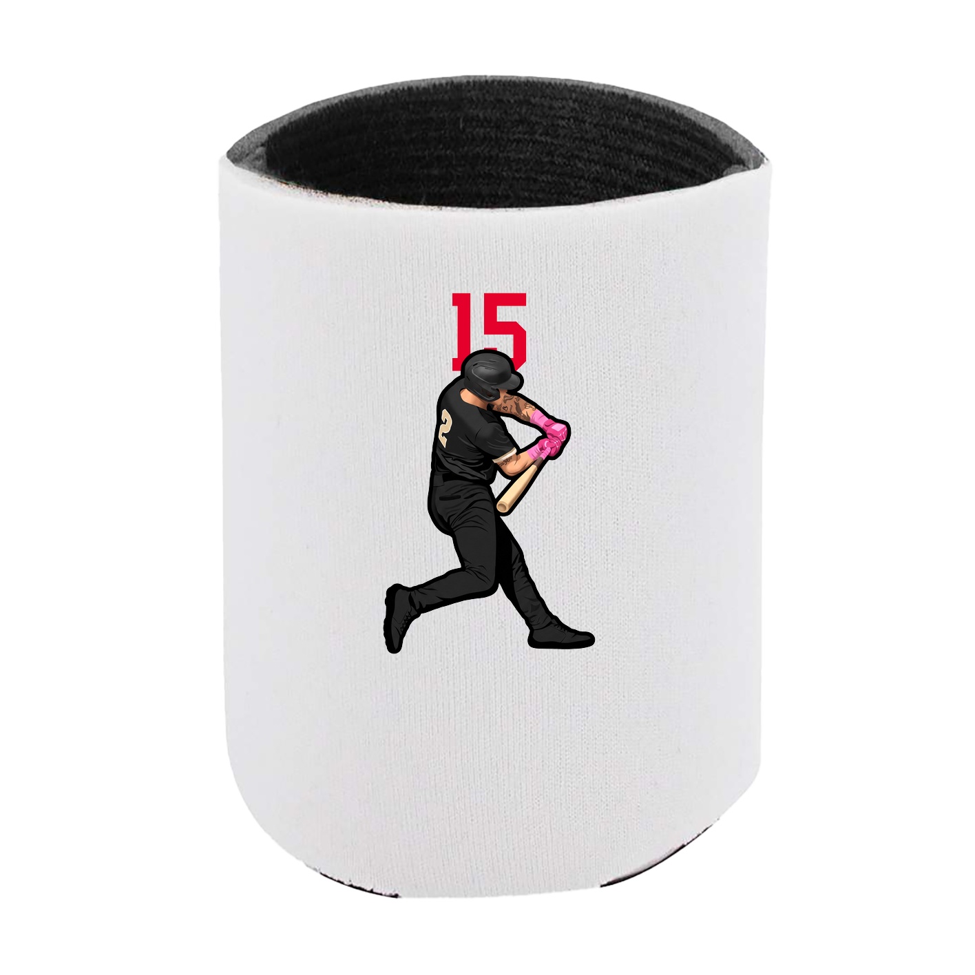 Can Holder — Number Top in White