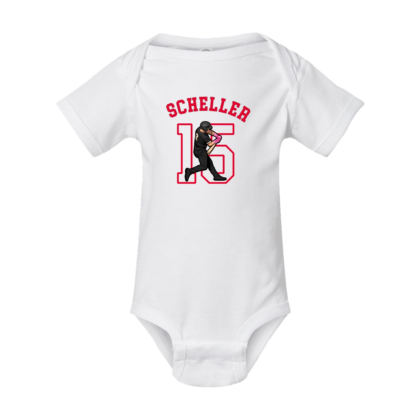 Baby Onesie — Shirsey Arch in White