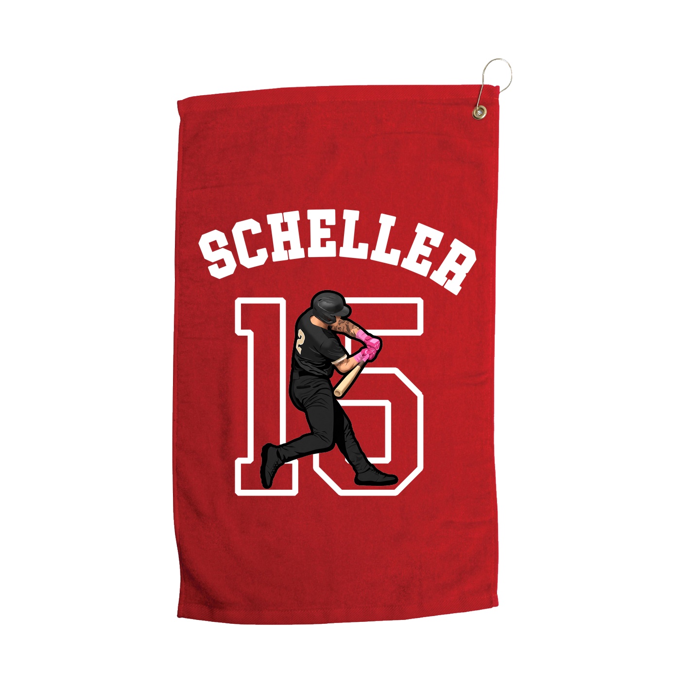 Golf Towel — Shirsey Arch in Red