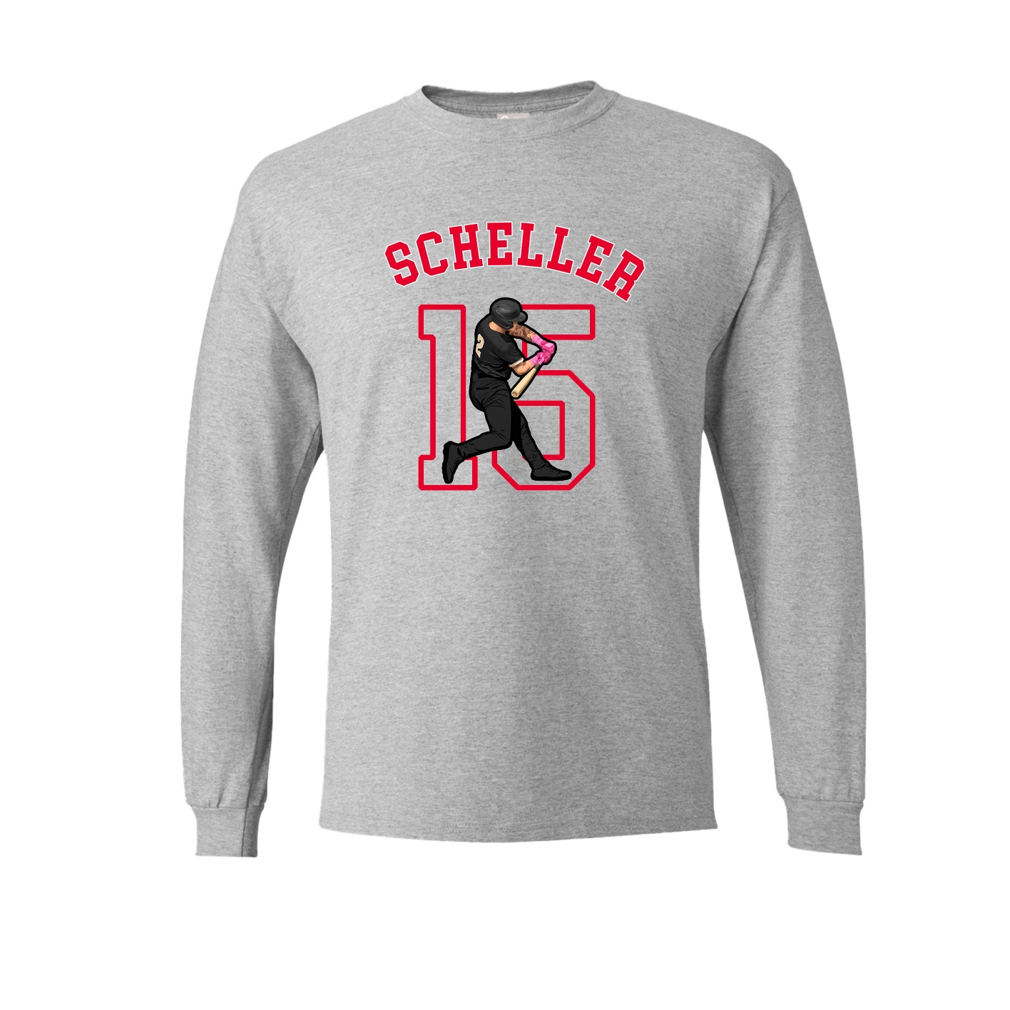 Long Sleeve Tee — Shirsey Arch in Grey