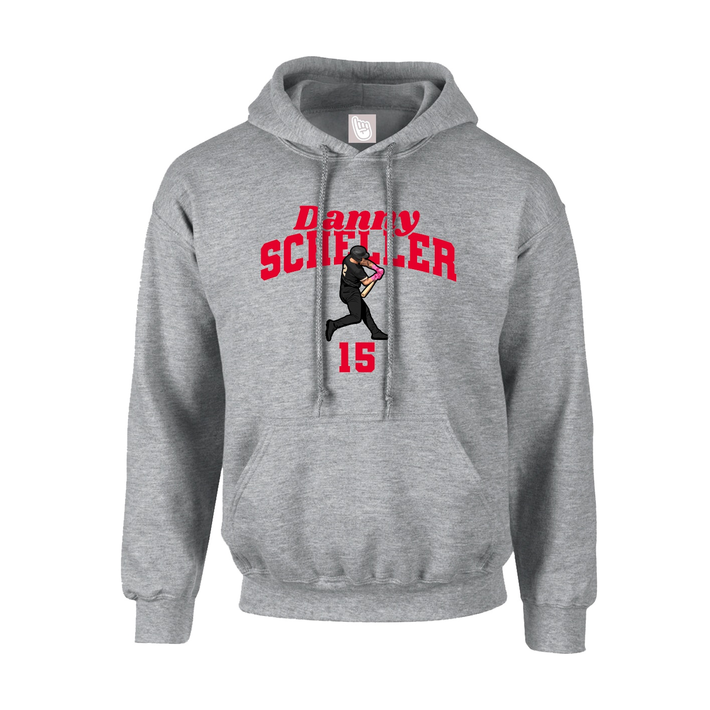 Hoodie — Signature Arch in Grey