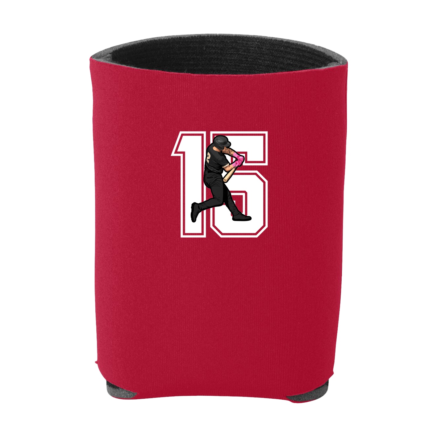 Can Holder — Number in Red