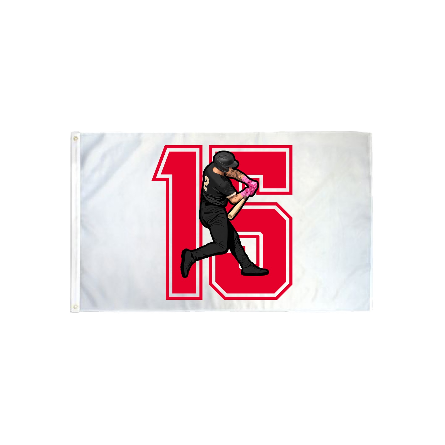 3x5 Flag — Number in Classic