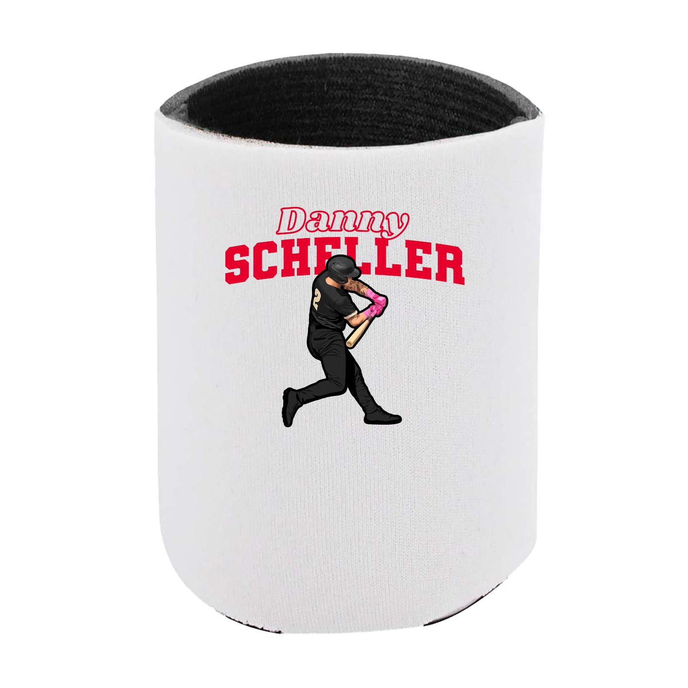 Can Holder — Name Arch in White