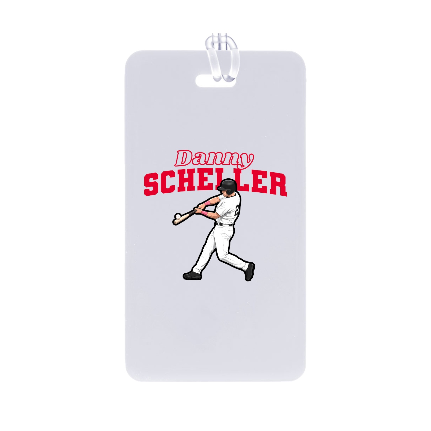 Bag Tag — Name Arch in Classic