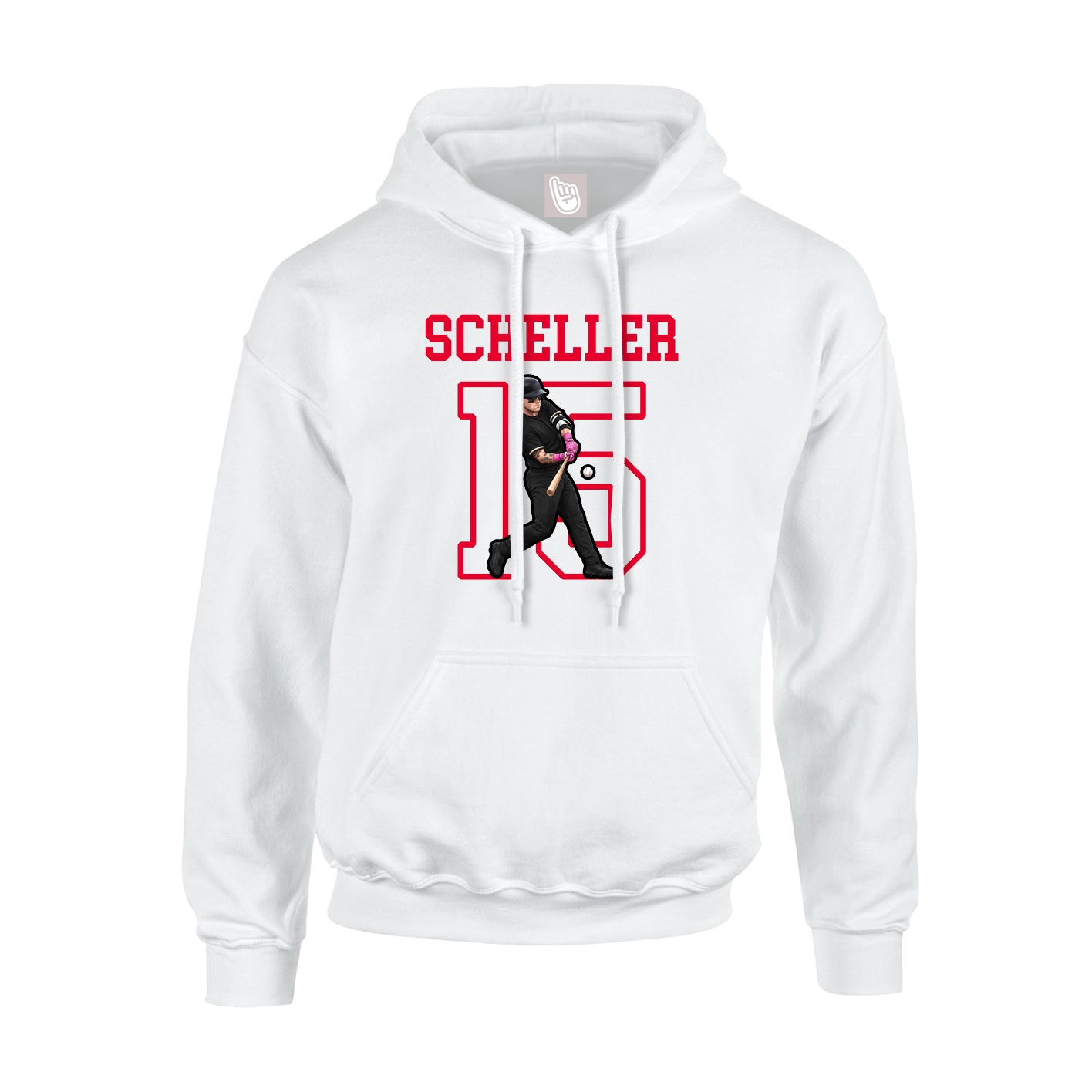 Youth Hoodie — Shirsey in White