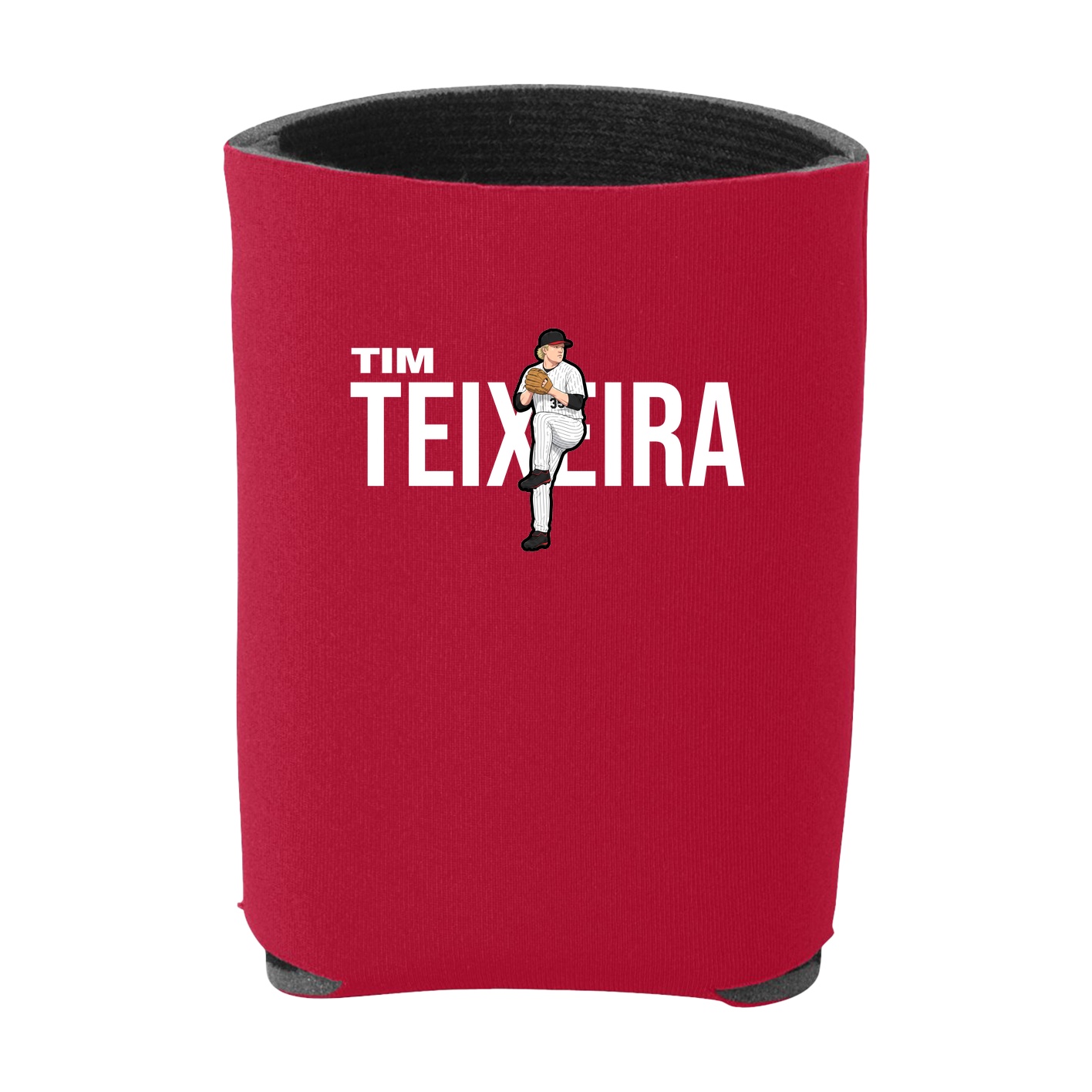 Can Holder — Player Name in Red