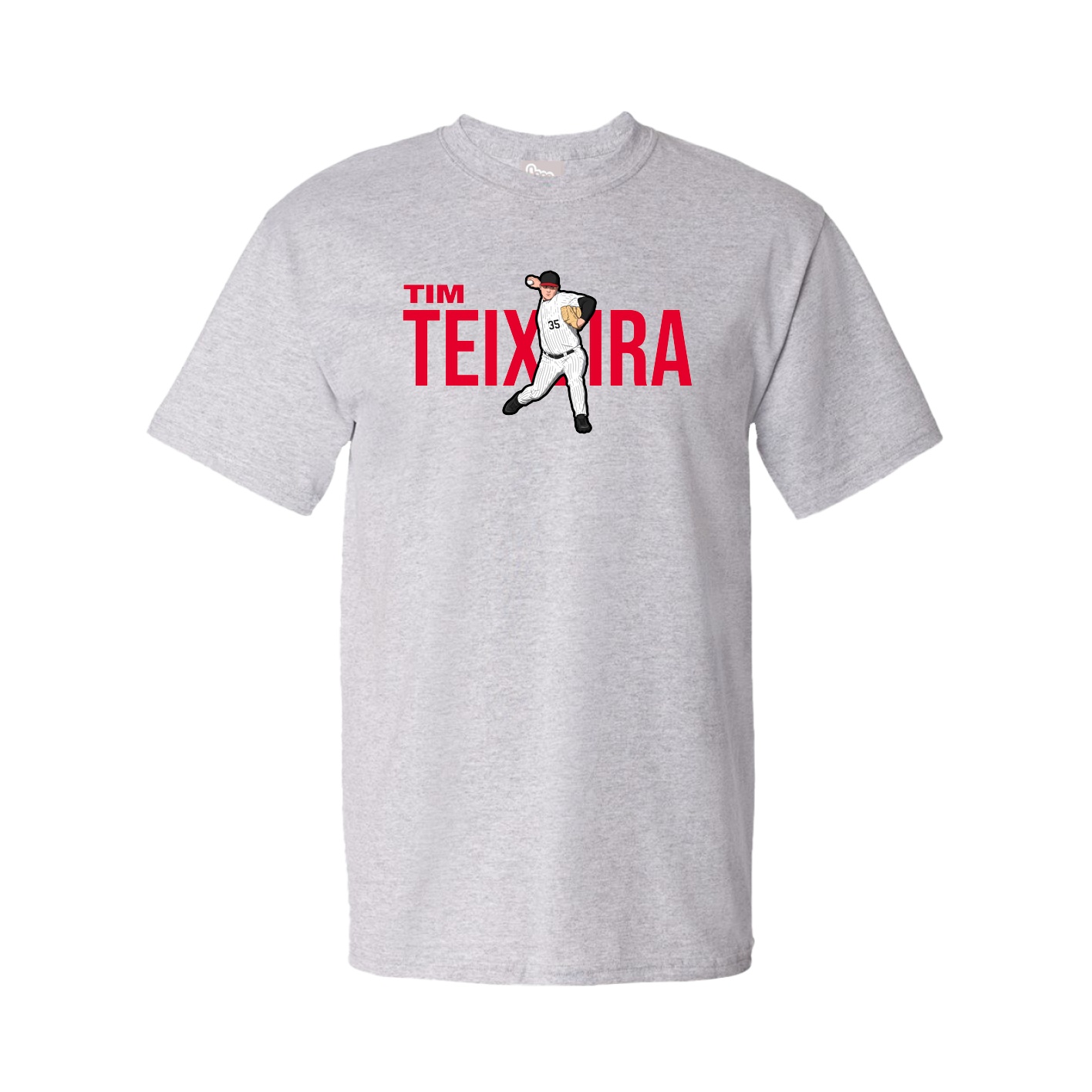 Tee — Player Name in Grey