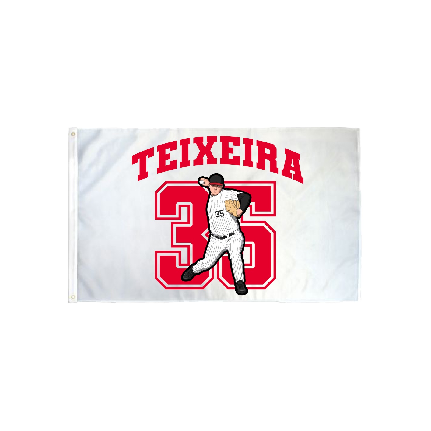 3x5 Flag — Number in Classic