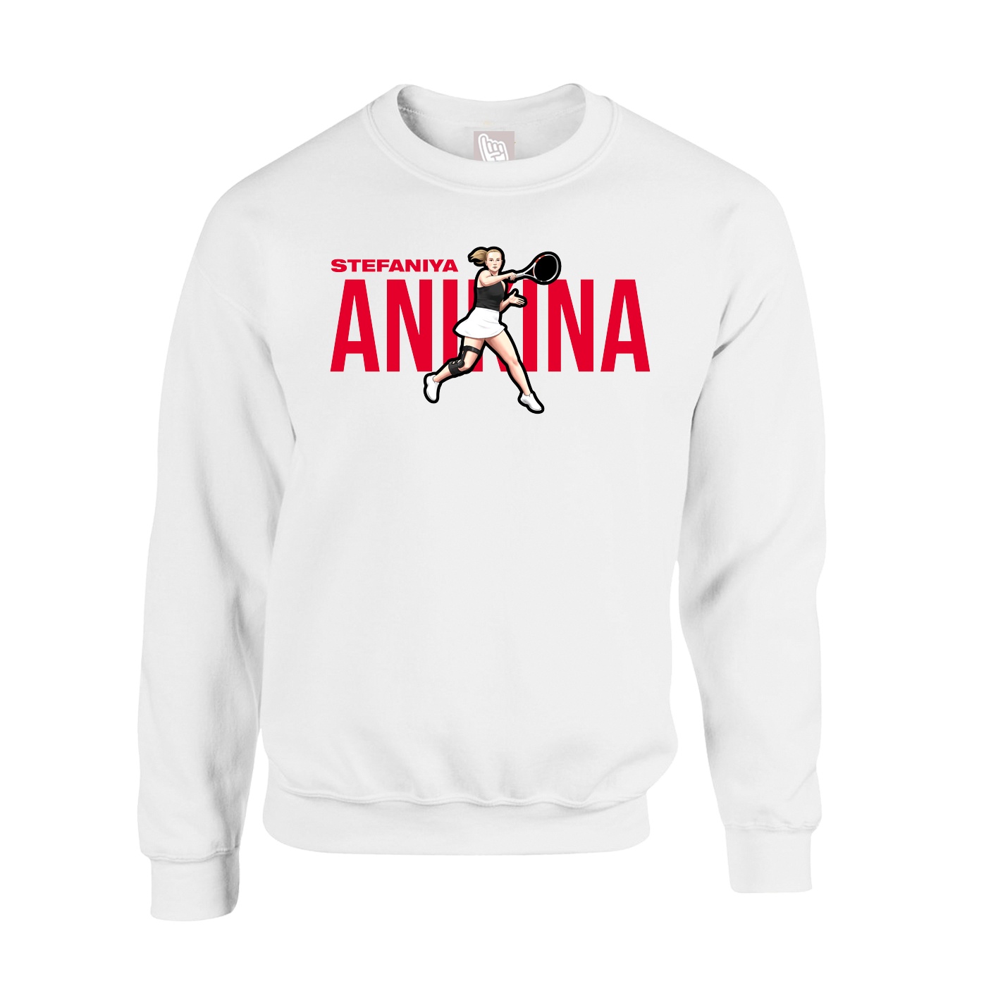 Fleece Crew — Player Name in White