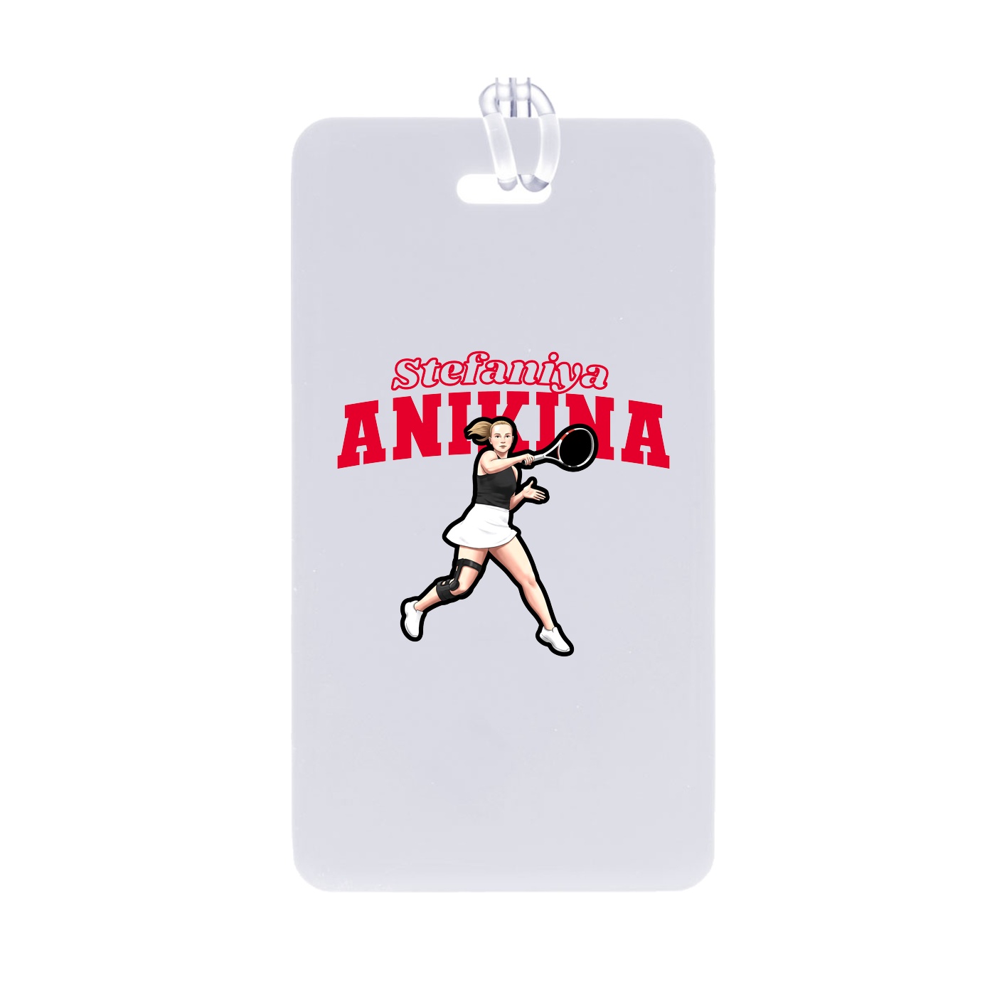 Bag Tag — Name Arch in Classic