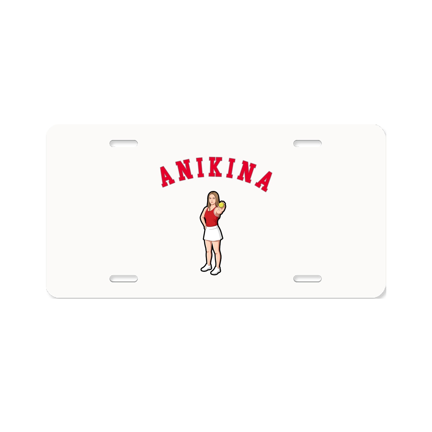 License Plate — Shirsey Arch in Classic