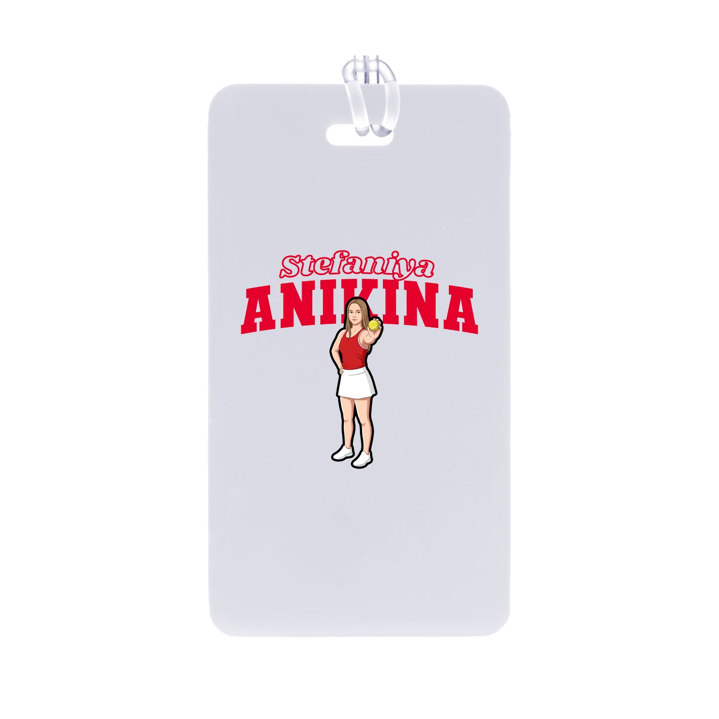 Bag Tag — Name Arch in Classic