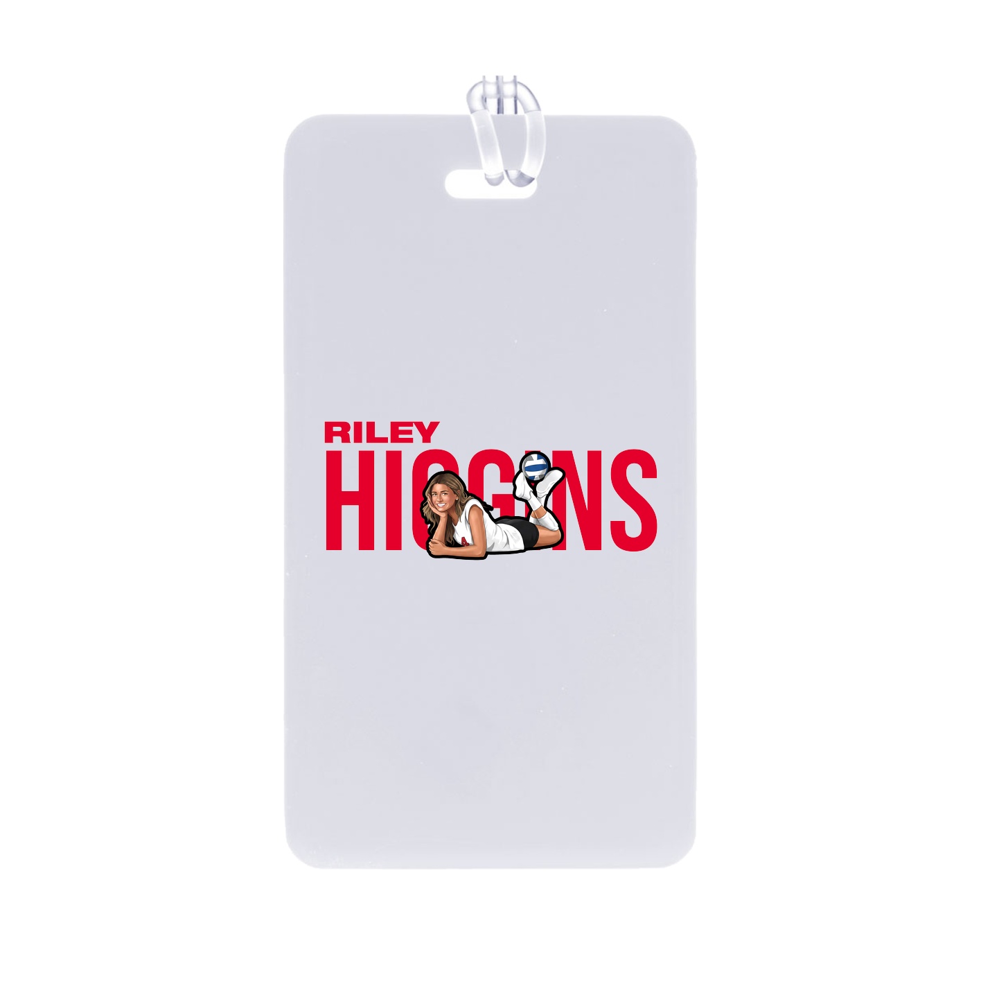 Bag Tag — Player Name in Classic